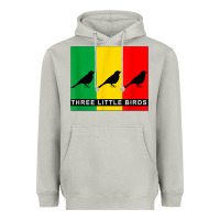 Moon Dust THREE LITTLE BIRDS Heavyweight Hoodie - PixelFlow
