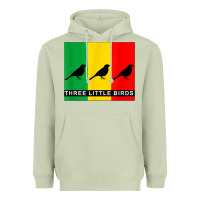 Matcha THREE LITTLE BIRDS Heavyweight Hoodie - PixelFlow