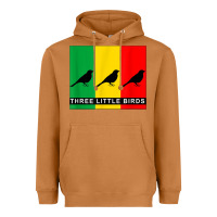 Meerkat THREE LITTLE BIRDS Heavyweight Hoodie - PixelFlow