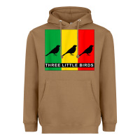 Toasted Coconut THREE LITTLE BIRDS Heavyweight Hoodie - PixelFlow