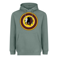Sage the indian red skins clasic Heavyweight Hoodie - PixelFlow
