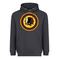 Smoke the indian red skins clasic Heavyweight Hoodie - PixelFlow