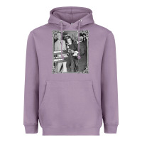 Lavender Lee Harvey Oswald and the Jack Ru Heavyweight Hoodie - PixelFlow