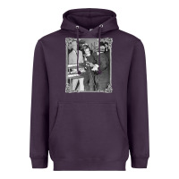 Plum Lee Harvey Oswald and the Jack Ru Heavyweight Hoodie - PixelFlow