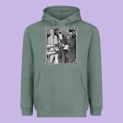 Lee Harvey Oswald And The Jack Ru Heavyweight Hoodie Designed By Pixelflow