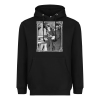 Black Lee Harvey Oswald and the Jack Ru Heavyweight Hoodie - PixelFlow