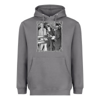 Storm Lee Harvey Oswald and the Jack Ru Heavyweight Hoodie - PixelFlow