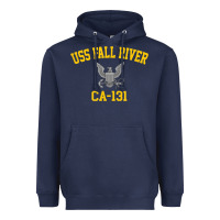 Navy uss fall river ca 131 Heavyweight Hoodie - PixelFlow