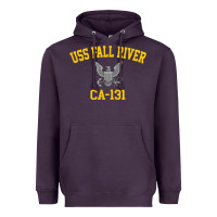 Plum uss fall river ca 131 Heavyweight Hoodie - PixelFlow