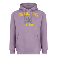 Lavender uss fall river ca 131 Heavyweight Hoodie - PixelFlow