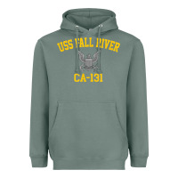 Sage uss fall river ca 131 Heavyweight Hoodie - PixelFlow