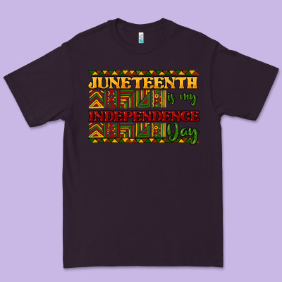 Juneteenth Is My Independence Day Premium Tee Designed By Howdyjamesfarm
