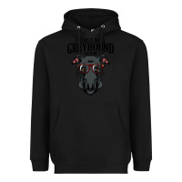 Black greyhound t  shirt greyhound t  shirt (3) Heavyweight Hoodie - PixelFlow