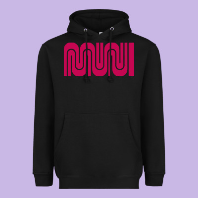 Sf Muni Bart    Muni Heavyweight Hoodie Designed By Pixelflow