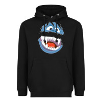 Black abominable bumble rudolph special Heavyweight Hoodie - PixelFlow