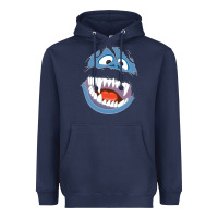 Navy abominable bumble rudolph special Heavyweight Hoodie - PixelFlow