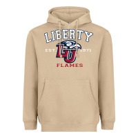 Mushroom liberty university flames football lynchburg virginia sparky the eagle Heavyweight Hoodie - PixelFlow