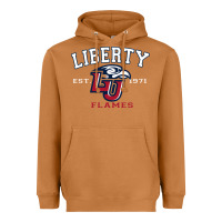 Meerkat liberty university flames football lynchburg virginia sparky the eagle Heavyweight Hoodie - PixelFlow