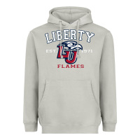 Moon Dust liberty university flames football lynchburg virginia sparky the eagle Heavyweight Hoodie - PixelFlow