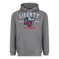 Storm liberty university flames football lynchburg virginia sparky the eagle Heavyweight Hoodie - PixelFlow
