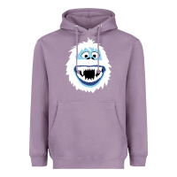 Lavender bumble face Heavyweight Hoodie - PixelFlow