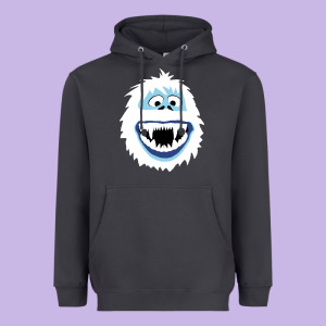 Bumble Face Heavyweight Hoodie Designed By Pixelflow