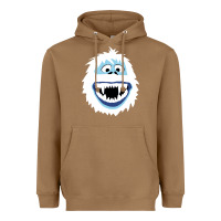 Toasted Coconut bumble face Heavyweight Hoodie - PixelFlow