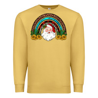 Antique Gold santa rainbow Premium Sweatshirt - JahusDesignShop