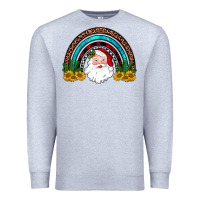 Heather Grey santa rainbow Premium Sweatshirt - JahusDesignShop