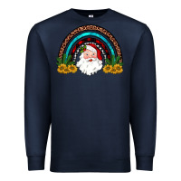 Navy santa rainbow Premium Sweatshirt - JahusDesignShop