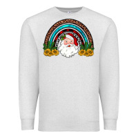 Oatmeal Heather santa rainbow Premium Sweatshirt - JahusDesignShop