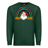 Sports Green santa rainbow Premium Sweatshirt - JahusDesignShop