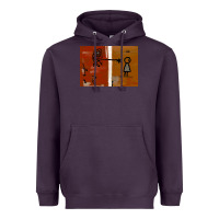 Plum It’s Always Sunny Painting Heavyweight Hoodie - PixelFlow