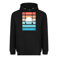 Black DAYMAN NIGHTMAN - It's Always Sunny Heavyweight Hoodie - PixelFlow