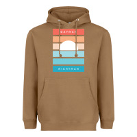 Toasted Coconut DAYMAN NIGHTMAN - It's Always Sunny Heavyweight Hoodie - PixelFlow