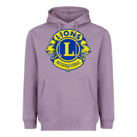 Lavender lions clubs international classic Heavyweight Hoodie - PixelFlow