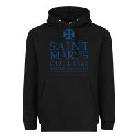 Black saint mary's college belles Heavyweight Hoodie - PixelFlow