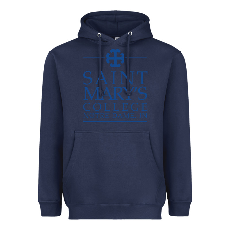Saint Mary's College Belles Heavyweight Hoodie by PixelFlow | Teevron