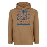 Toasted Coconut saint mary's college belles Heavyweight Hoodie - PixelFlow