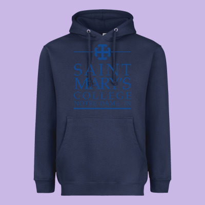 Saint Mary's College Belles Heavyweight Hoodie Designed By Pixelflow