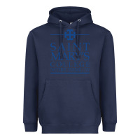 Navy saint mary's college belles Heavyweight Hoodie - PixelFlow