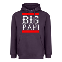 Plum big papi Heavyweight Hoodie - PixelFlow