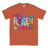 Copper He is risen indeed Happy Easter Day Classic Tee - HowdyJamesFarm