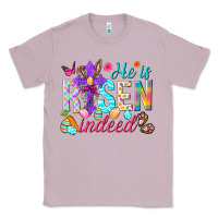 Lilac He is risen indeed Happy Easter Day Classic Tee - HowdyJamesFarm