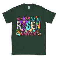 Sports Green He is risen indeed Happy Easter Day Classic Tee - HowdyJamesFarm