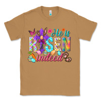 Toasted Coconut He is risen indeed Happy Easter Day Classic Tee - HowdyJamesFarm