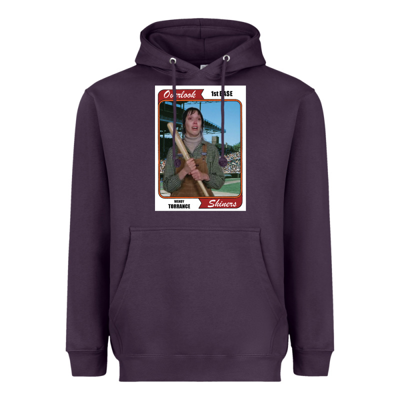 Wendy Torrance Vinatge Baseball Card Heavyweight Hoodie by PixelFlow | Teevron