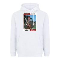 White Wendy torrance vinatge baseball card Heavyweight Hoodie - PixelFlow