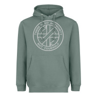Sage Crass   There Is No  Authority But Yourself Classic Heavyweight Hoodie - PixelFlow