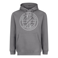 Storm Crass   There Is No  Authority But Yourself Classic Heavyweight Hoodie - PixelFlow